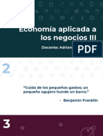 Economía Aplicada A Los Negocios III