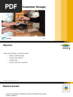 Sales Process: Customers and Customer Groups: SAP Business One Version 9.3