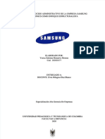 PDF Analisis Proceso Administrativo Enfoque Estructuralista Samsung DD