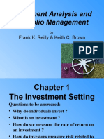 Investment Analysis and Portfolio Management: Frank K. Reilly & Keith C. Brown