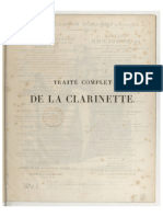 Traite - Complet de La Clarinette - ... - Berr