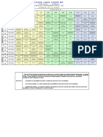 Horario General de Acompañamiento Virtual Jornada Tarde 2021