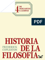 (Historia de La Filosofia 04) de Descartes A Leibniz - Frederick Copleston