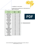 Carta de Precios