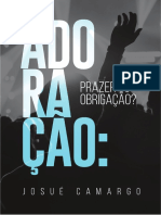 Ebook Adoracao Prazer Ou Obrigacao