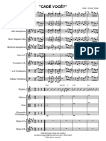 Cade - Voce (1) - Full Score Ok