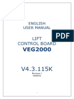 Lift Control Board: English User Manual