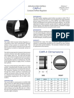 Car-Ii: Constant Airflow Regulator