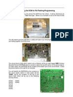 Preparing The ECM For Re-Flashing/Programming: 24c02 25020 24c04 25080 93c56 93c66 95080 95040