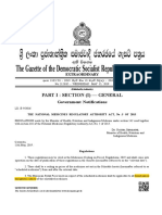 Sri Lanka NMRA Gazette 