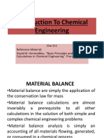 Material Balance