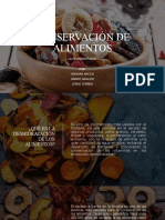 Conservación de Alimentos