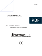 User Manual: Semi-Automatic Welding Inverters Dualmig 210 S3 210 S4 Dualmig