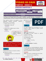 SEMANA 36 - NOTACIÓN CIENTÍFICA II (3ro MATEMÁTICA)