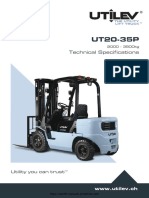 Utilev UT20-35P Forklift Brochure