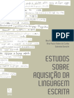 Livro Estudos Sobre Aquisicao Linguagem Escrita VERSÃO DIGITAL