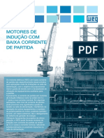 WEG Motores de Inducao Com Baixa Corrente de Partida 50039904 Catalogo Portugues BR