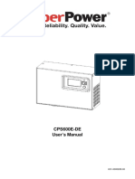 CPS600E Usermanual PDF