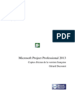 MS Project Professional 2013 Processus FR