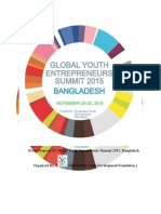 Event Proposal of Global Youth Entrepreneurs Summit 2015