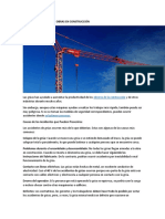 Accidentes de Grúas en Obras en Construcción