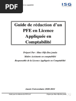 Guide Pour La Rédaction D'un Rapport de Stage Comptab