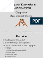 Managerial Economics & Business Strategy: Basic Oligopoly Models