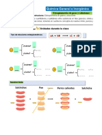 Hoja de Estructura - Estequiometría de Gases y Soluciones Word