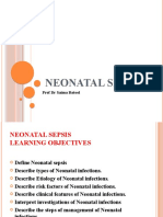 Neonatal Sepsis: Prof DR Saima Batool