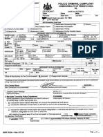 Claire Miller Affidavit