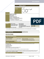 Restrictions:: Cas N°: Empirical Formula: Structure