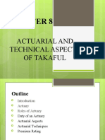 Actuarial and Technical Aspects of Takaful