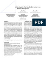 Microbiological Water Quality Test Results Extraction From Mobile Photographs