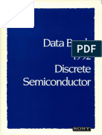 1992 Sony Discrete Semiconductor Data Book