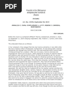 Annaliza C. Chan vs. Atty. Rebene C. Carrera (A.C. No. 10439. September 3, 2019)