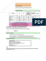 Irrigation Water Calculation