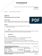 Elastomers - Material Requirements and Testing