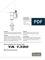 Shock Absorber For Yamaha YZ85: Note! Note!