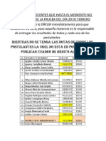 Docentes Sin Nota