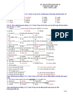 B. worked B. planes D. host A. flood: PHÒNG GD&ĐT ……………. Kỳ Thi Tuyển Sinh Lớp 10 NĂM HỌC 2020 - 2021 Môn: Tiếng Anh