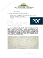 Assessment of Student Learning 1 Module