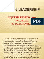 School Leadership, Nquesh