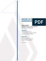 Preliminary Subsurface Exploration