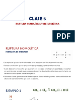 Clase 6 Ruptura Homolitica y Heterolítica