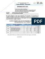 Informe Nº001 - Comision de Primeros Puestos (1º Al 4º)