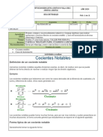 Guia de Trabajo 4 Octavo