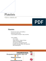 Platelets: Veena Shriram