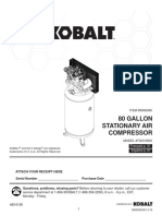 Kobalt Air Compressor 