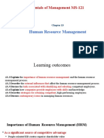 Chapter 13 Human Resource Management