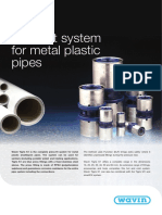 Press-Fit System For Metal Plastic Pipes